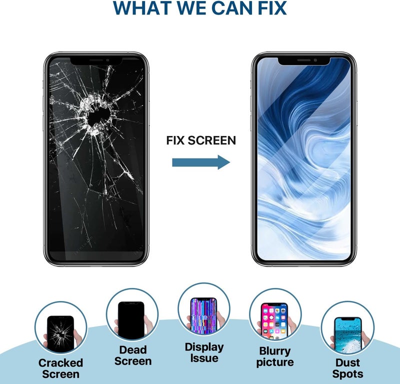 EXW for iPhone 14 PRO MAX Screen Replacement 6.7" Full HD LCD Display Digitizer, Quality Touch Screen with Repair Tools, Waterproof Seal & Protector – Compatible with A2894, A2651, A2893, A2896, A2895 - Image 5